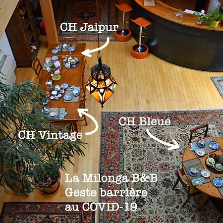 게스트하우스 Chambres D'hotes Saint-nazaire La Milonga